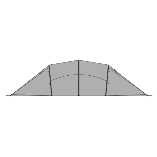 Illustration of side of Quadratic Snow Outer