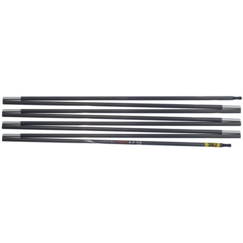 Quadratic Side Pole: 366 cm Long, Easton Custom Carbon 6.3, Flat